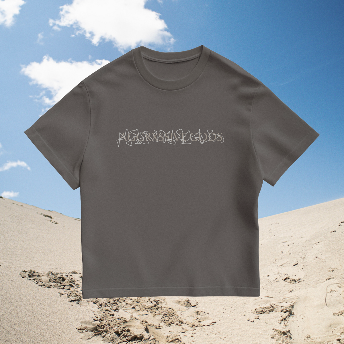 A-01 SCRATCHED BOX TEE