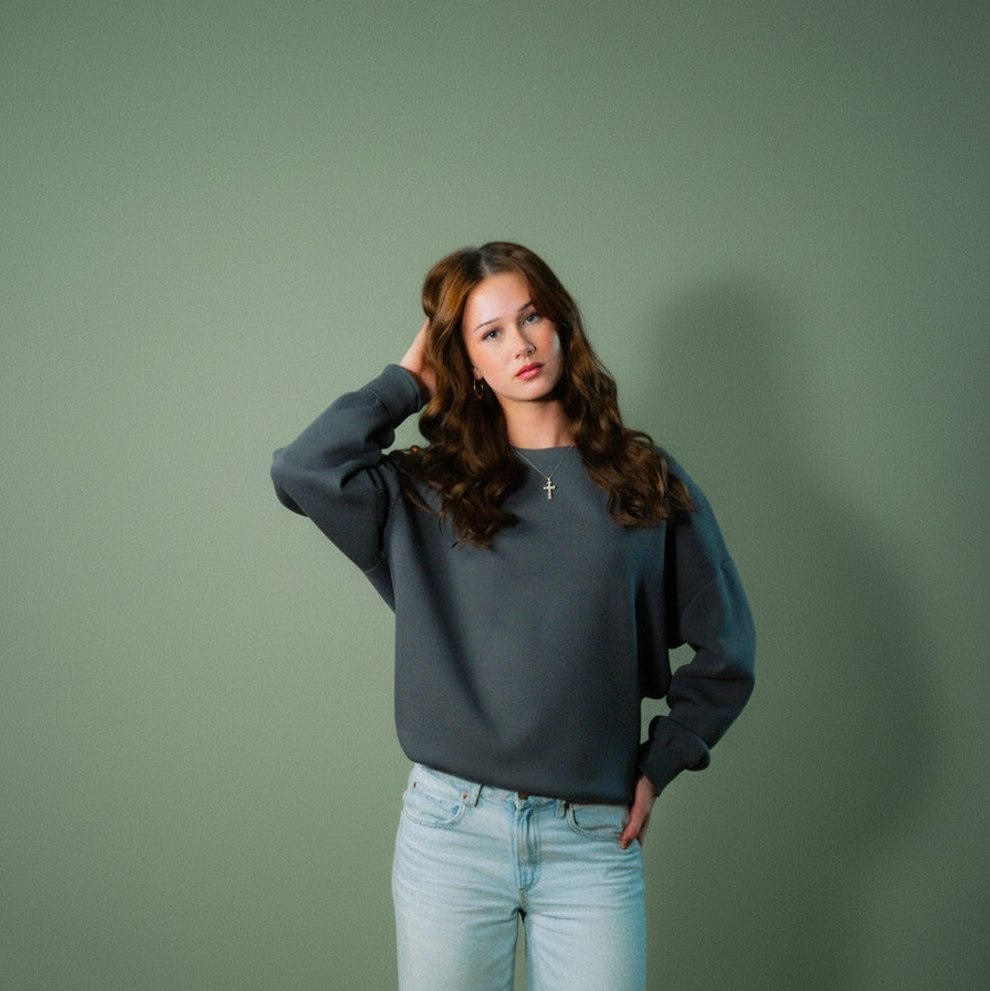 GODS AMONG MORTALS GREY LONG SLEEVE