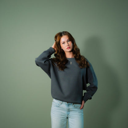 GODS AMONG MORTALS GREY LONG SLEEVE