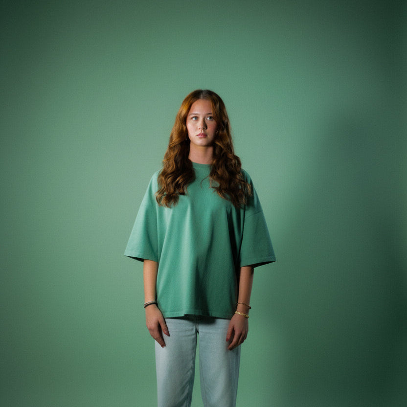 GODS AMONG MORTALS GREEN T-SHIRT