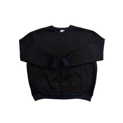 GODS AMONG MORTALS BLACK CREWNECK