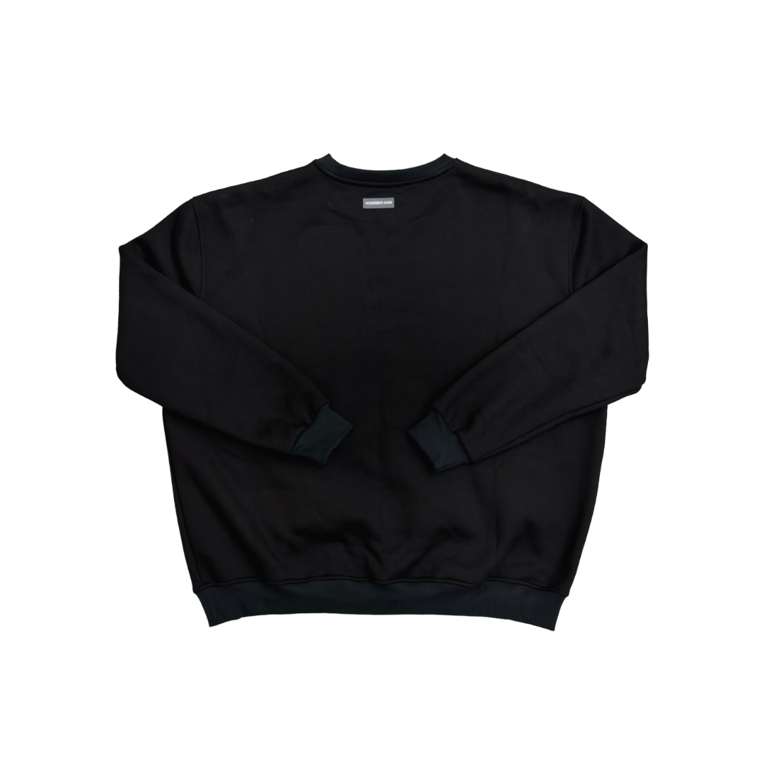 GODS AMONG MORTALS BLACK CREWNECK